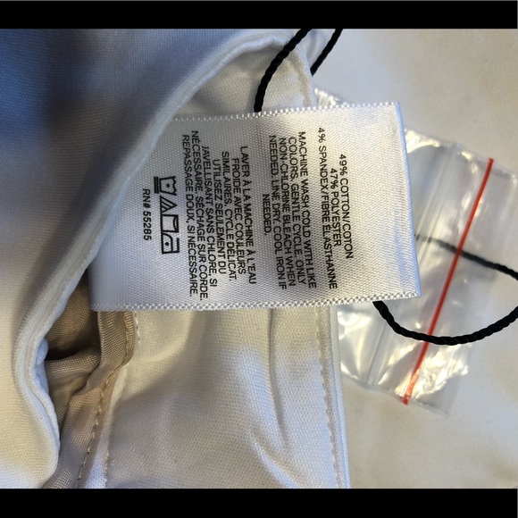 Ankle High Rise Express White pants - Picture 4 of 4